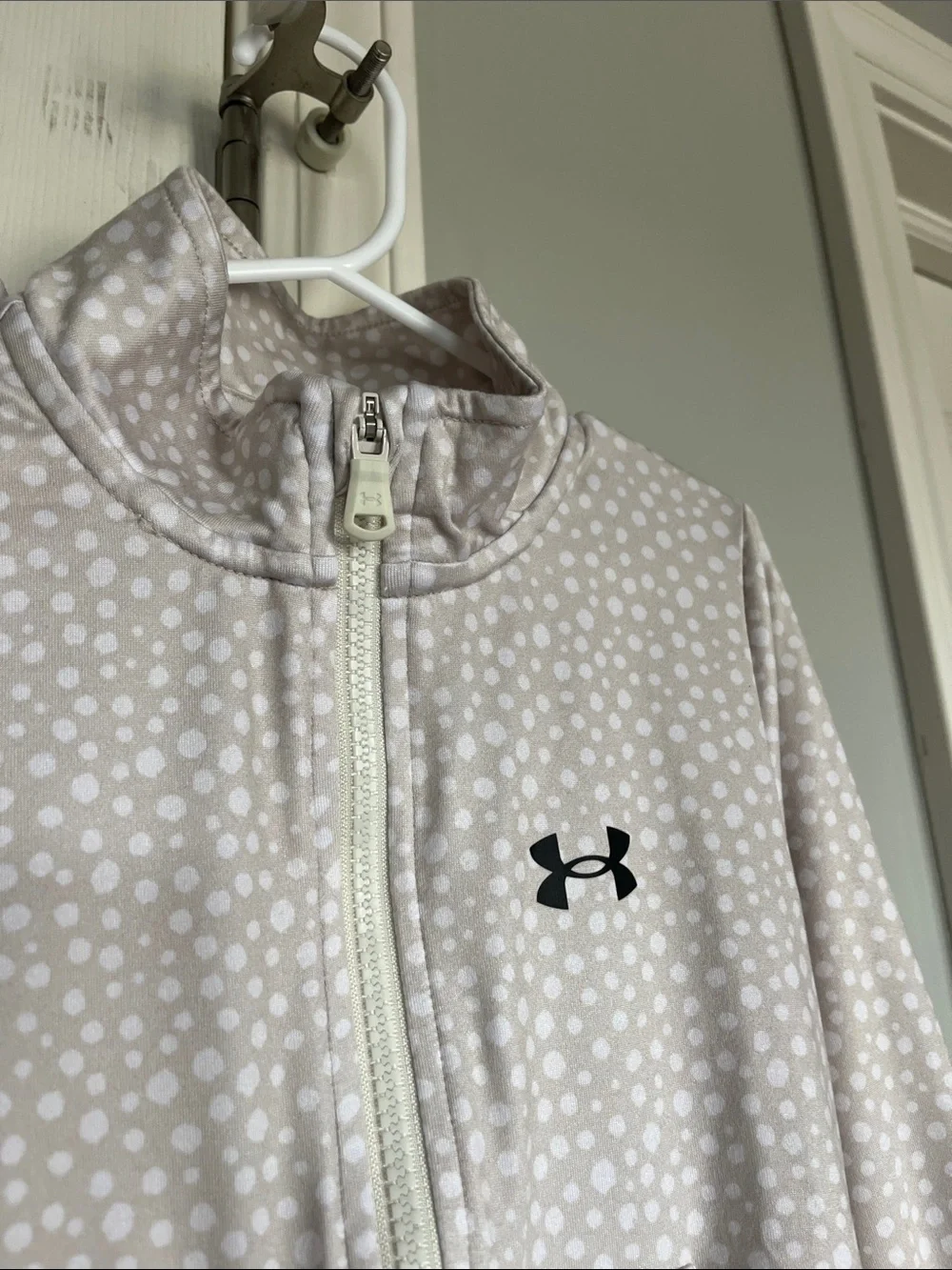 Under Armour Polka Dot Tracksuit with Black Logos size 5